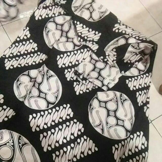 Dress Batik Tunik Shibori Lengan Serut 16-12
