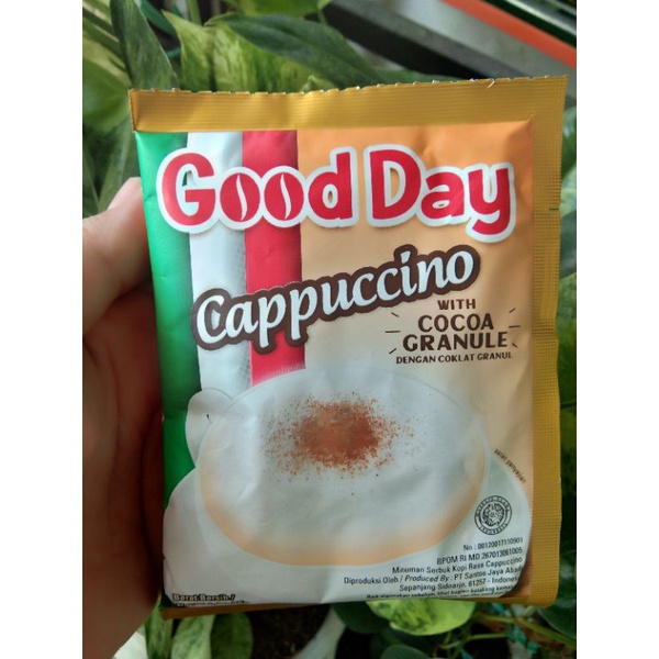 

Goodday Cappucino sachet/Goodday sachet