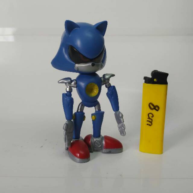 mainan action figure
giant metal sonic
sonic the hedgehog series
tinggi sektiar 5 inch