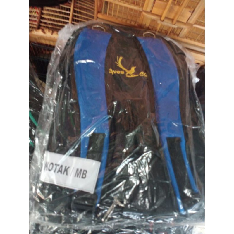 Tas gendong sangkar murai dan kotak