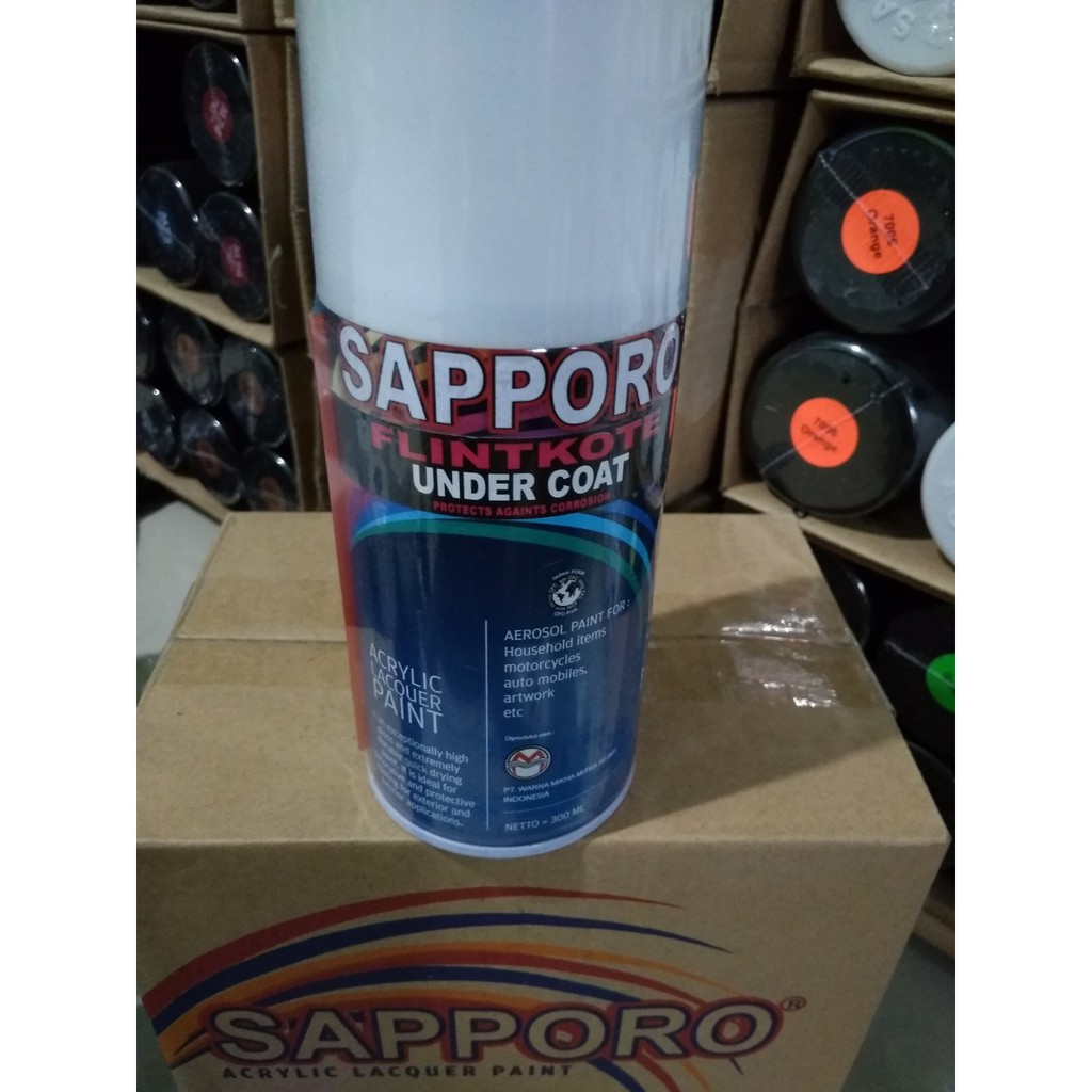 Sapporo Cat Spray Undercoat Anti Karat 300 ml Cat Semprot Sapporo