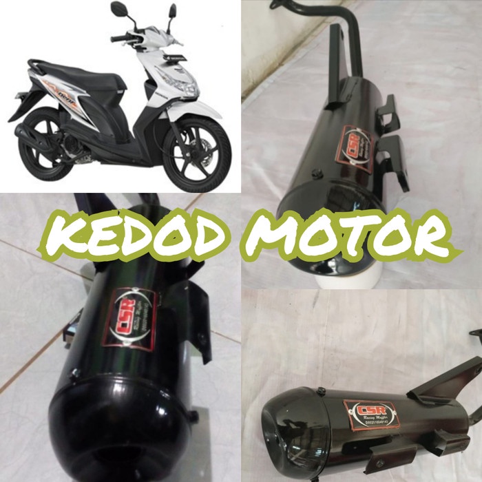 Knalpot Racing Bobokan Model Standar Honda Beat Lama Karbu