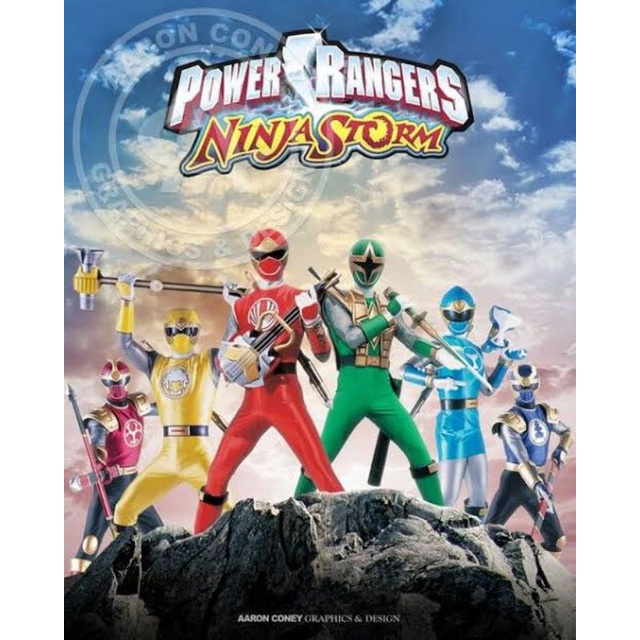 POWER RANGERS NINJA STORM (KAOS+ DVD)