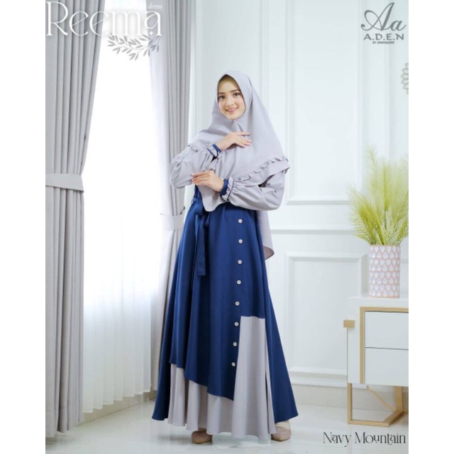 Gamis Aden Reema Dress by Aden||Aden Hijab Ori