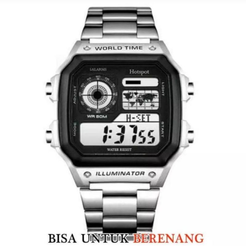 jam tangan digital pria wanita