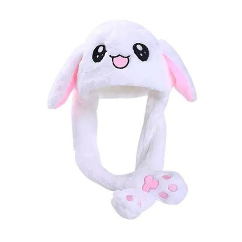 Bunny hat topi kelinci gerak lucu / dancing bunny hat