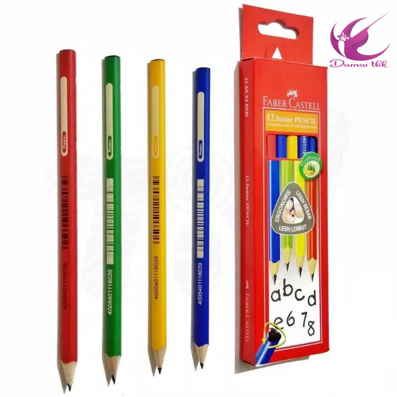 

Pensil Faber Castell Junior 2B (Triangular) 1 pcs