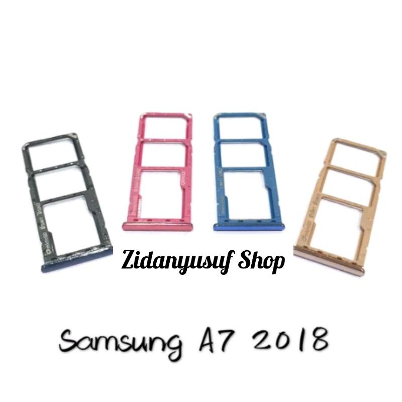 SIMTRAY SIMLOCK SLOT KARTU TEMPAT SIM SAMSUNG A750 / A7 2018 SLOT SIMCARD