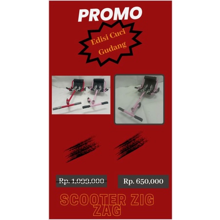 Zig Zag scooter/skuter zig zag/Ezy roller