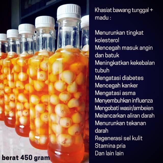 

MADU BAWANG TUNGGAL 450 Gram