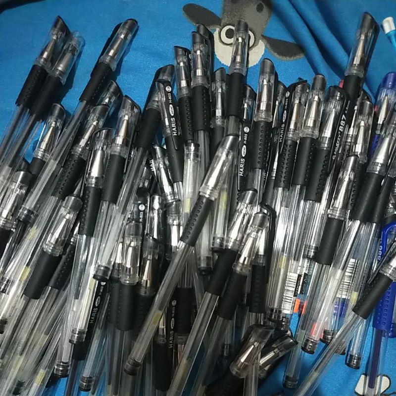 

pulpen cair warna hitam