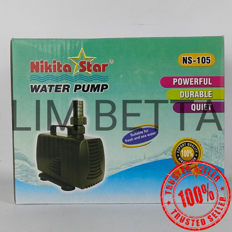 WATER PUMP NIKITA STAR NS 105 / MESIN POMPA AQURIUM