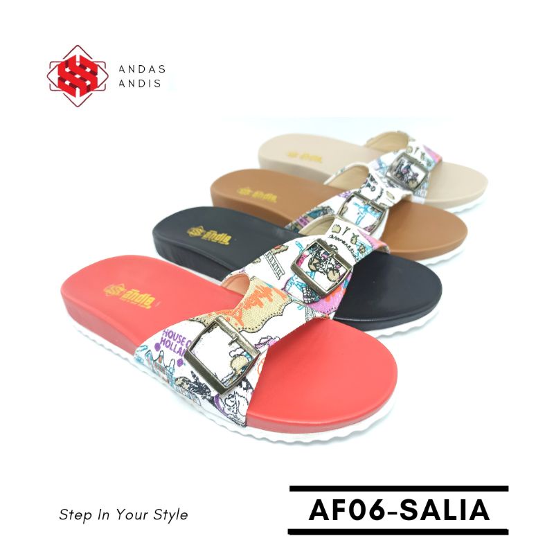 Andas Andis - Sandal Selop Wanita Salia