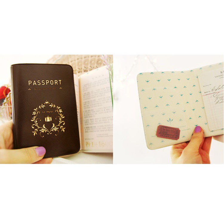 iConic Cover Passport - Brown