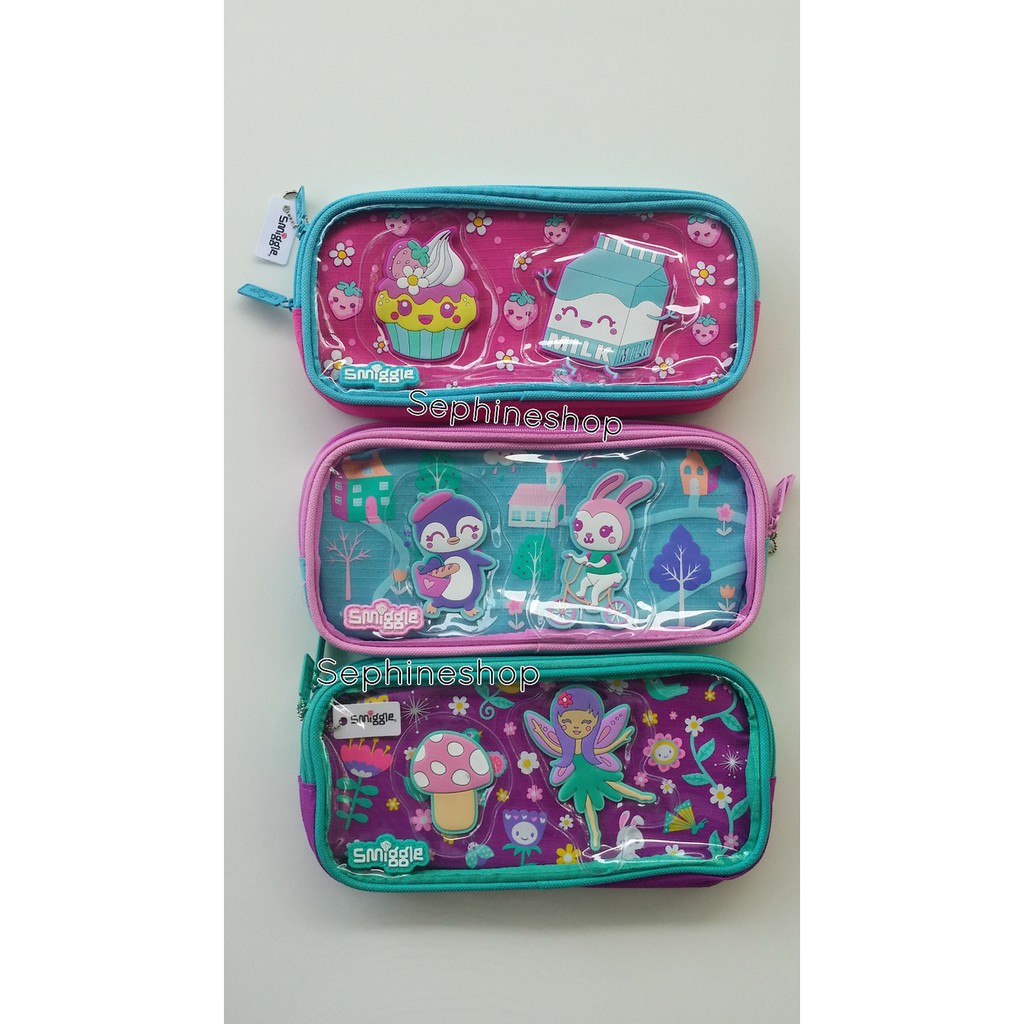 Smiggle Dizzy See Thru Pencil Case SALE