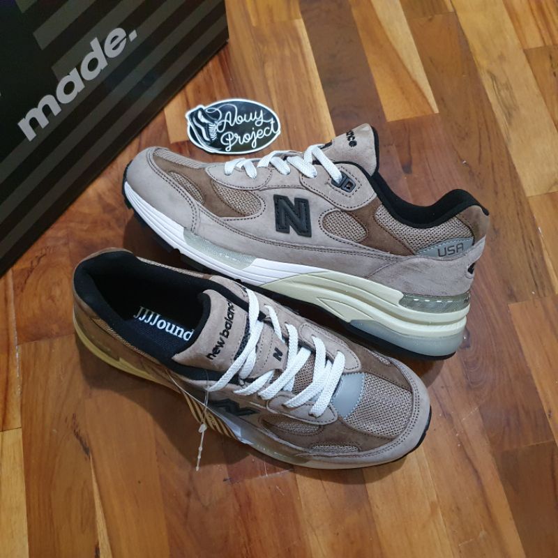 new balance 992 jjjjound brown