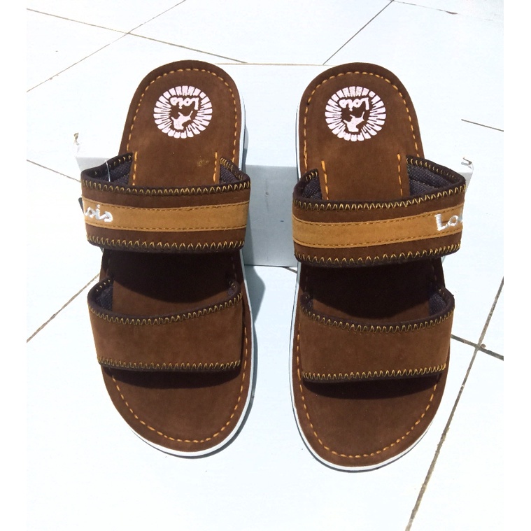 Sandal loizz pria sandal cowok slop ban 2 sudah di sol