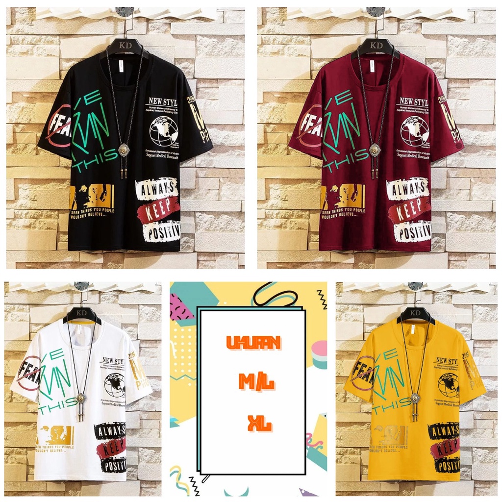 MUKZHOP - BAJU ALWYS #AO / kaos pendek / baju cowok / terbaru / terlaris