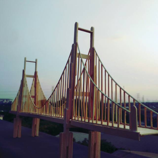 Gambar Jembatan Dari Stik Es Krim  Tempat Berbagi Gambar