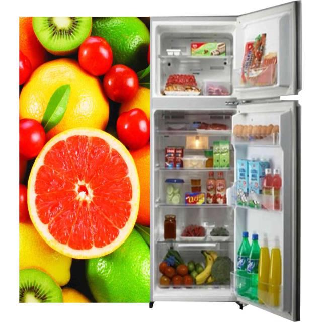 BARU - Sticker Kulkas Motif Buah