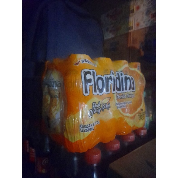 

floridina rasa jeruk isi 12 botol