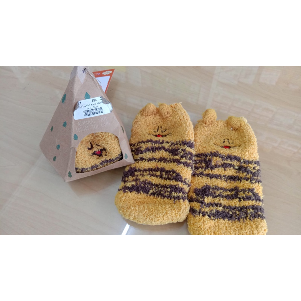 KOAS KAKI ANIMAL 3D ANTI SLIP KK0113 / KAOS KAKI BAYI