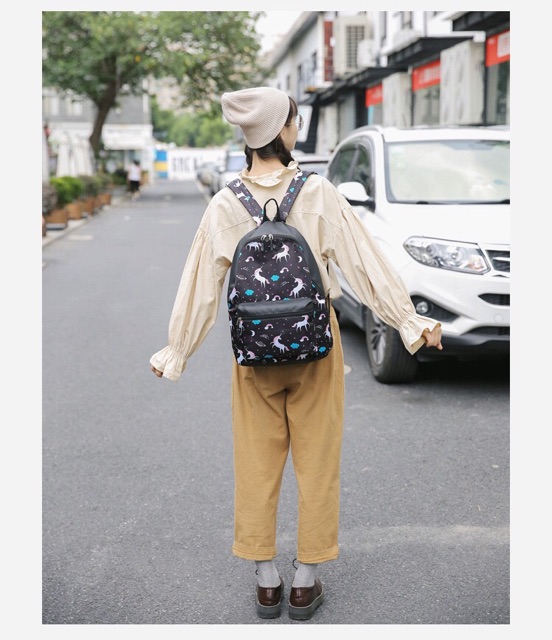 Tas ransel fashion korea backpack sekolah wanita import