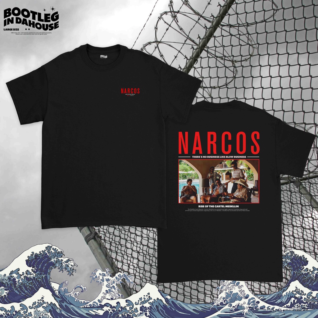 Kaos Film Narcos Pablo Escobar - Baju Narcos Pablo Escobar