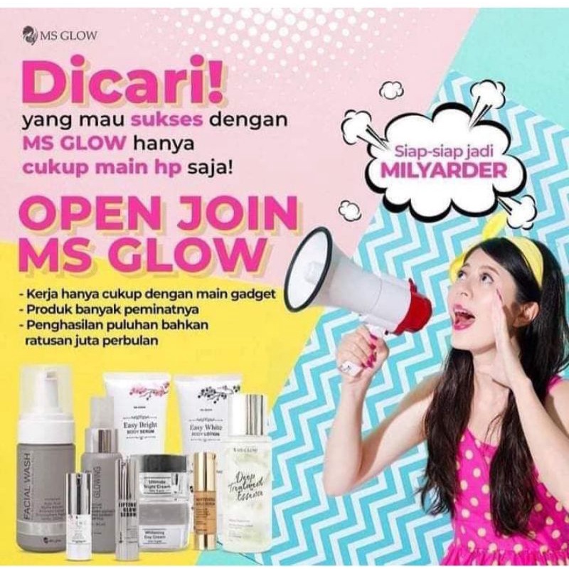 PAKET RESELLER MSGLOW (bebas pilih paket) FREE TAS/BOX MAKEUP & GIFT TAMBAHAN