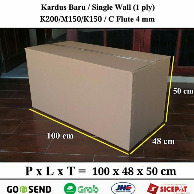

Kardus Super Besar / Karton Box / 100x48x50 cm / Prasetya Box
