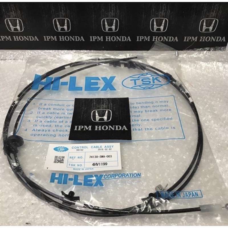 74130 SWA Kabel Cable Tarikan Kap Cap Mesin Motor Honda CRV GEN 3 RE RE1 RE3 2007 2008 2009 2010 2011 2012