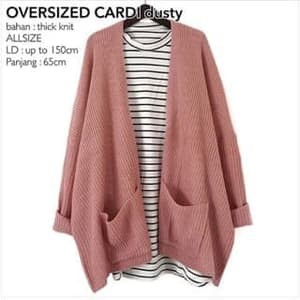 [bayar di tempat] LAVELLA  CARDY - cardy oversize- cardy rajut- rajut murah