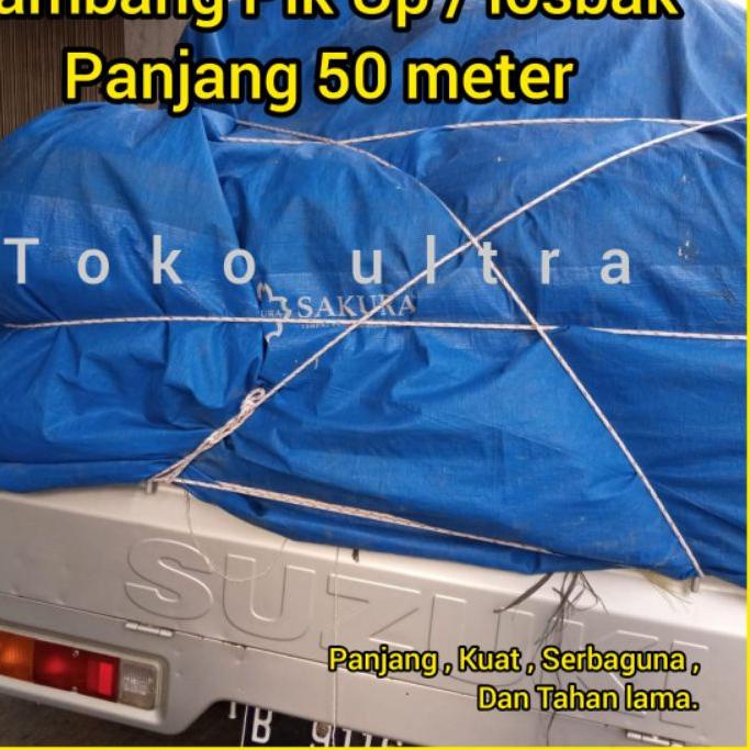 Kekinian TAMBANG 5MM PPD  / TALI 5MM / TALI PPD 5MM / TAMPAR 5MM / TALI ECERAN / TAMBANG KILOAN / TA