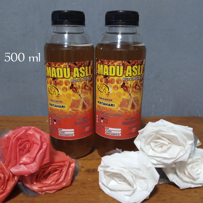 

HK Madu Asli Pure Honey Madu Lebah Ternak 500 ml
