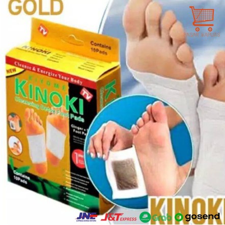 [ COD ] KINOKI GOLD / KOYO KINOKI GOLD / KOYO DETOX MURAH / tempelan kaki kinoki ecer