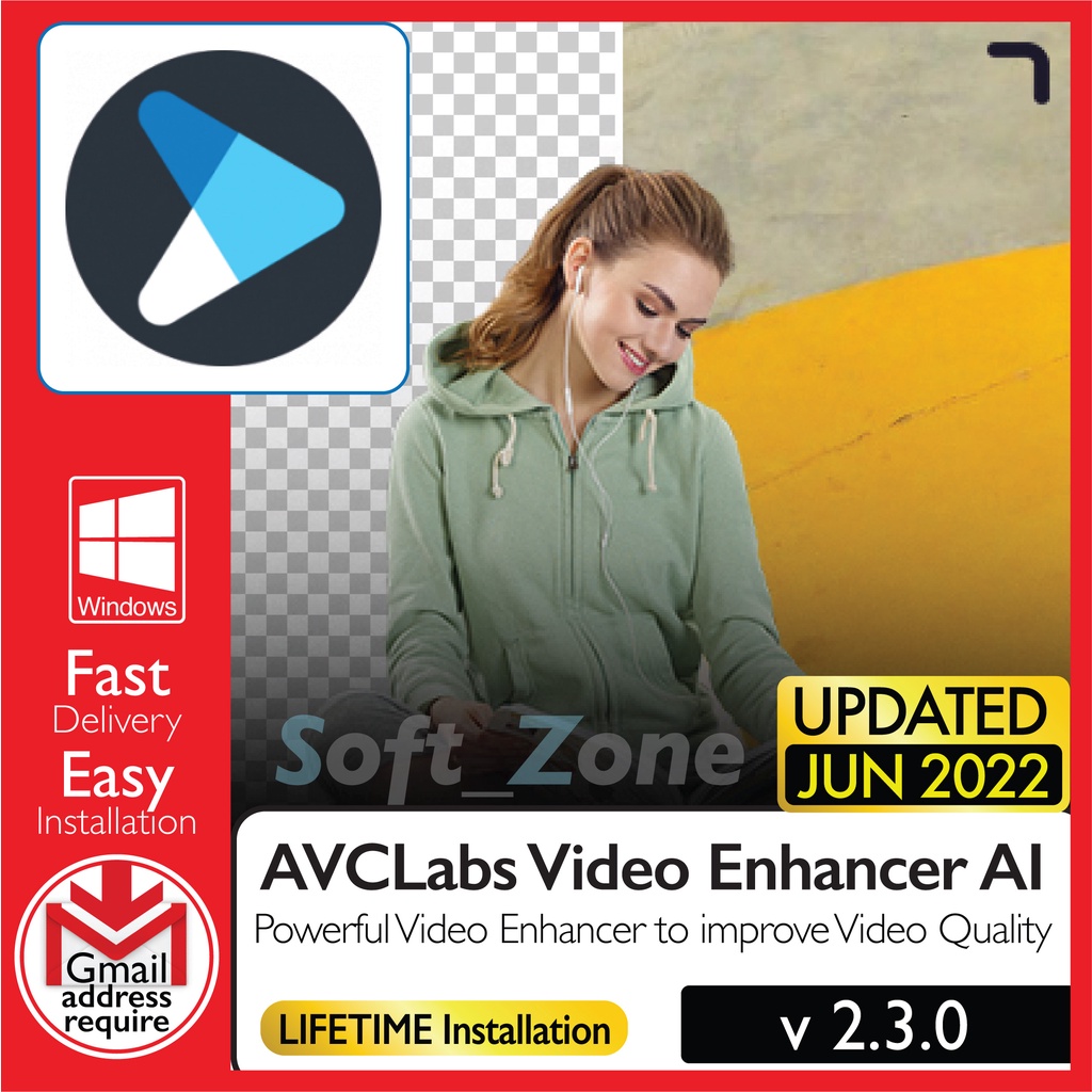 

AVCLbs Vd Enhncr AI 2.3.0 - Pwrfl Vd Enhncr t Imprv Vd Qlty [WINDOWS x64] - Dgtl Dwnld