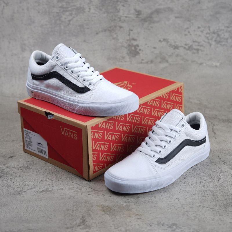 Vans OldSkool White Black