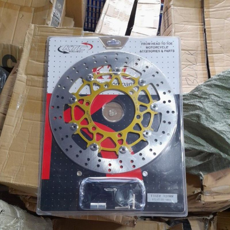 piringan cakram ktc tiger old cb150 disc brake floating 320 mm
