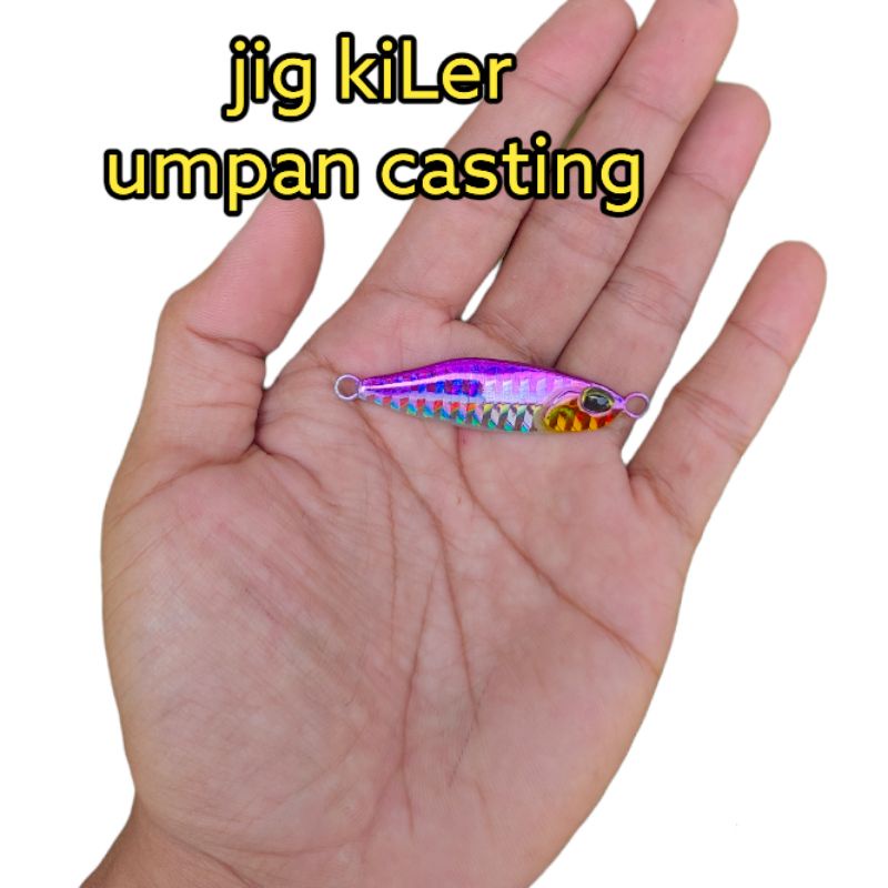 tetra umpan micro jig 20gram metal jig 20 gram umpan microjig pancing umpan jig umpan micro kiler um