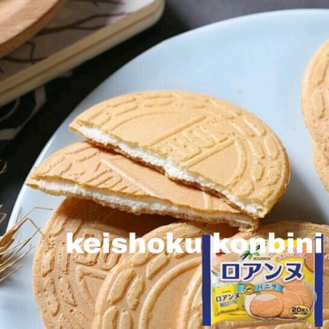 ECER  Bourbon Vanilla Roanne Bag / snack jepang / makanan jepang / biskuit jepang / biskuit impor / 
