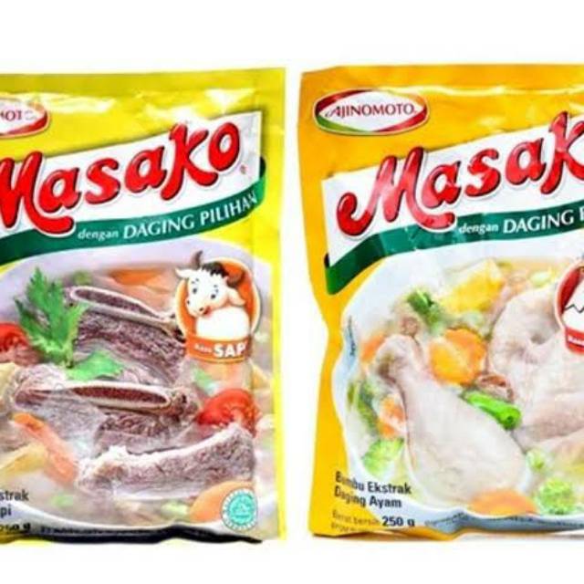 

Masako 250gr varian rasa