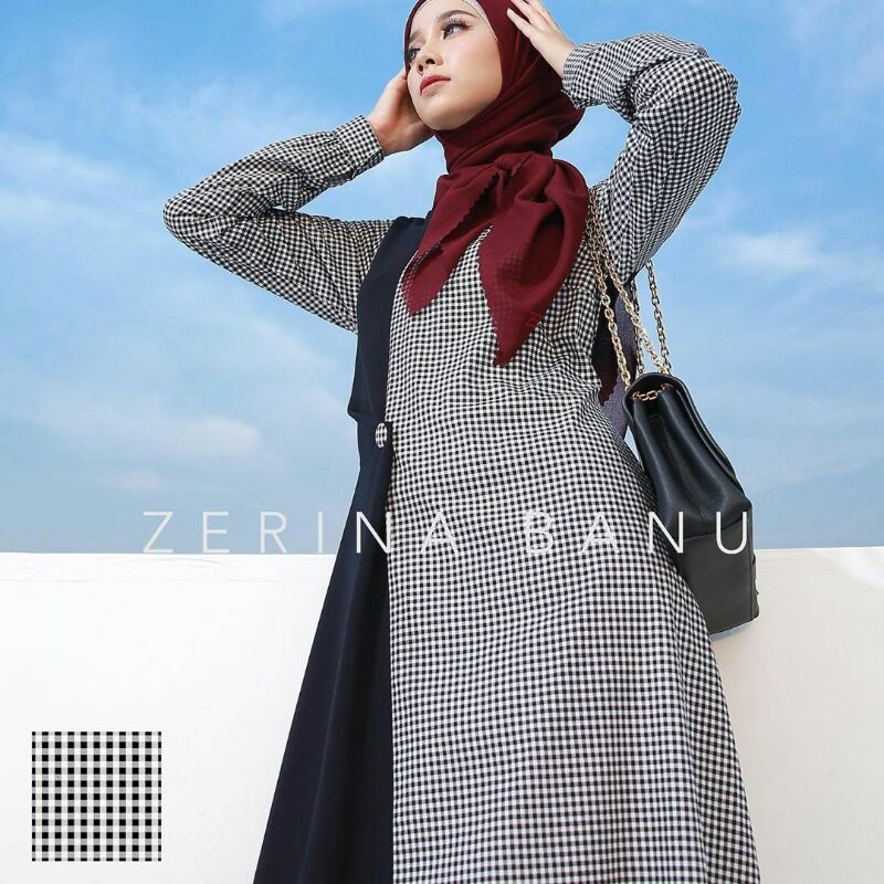 ELIJAH DRESS BLACK ZERINA BANU