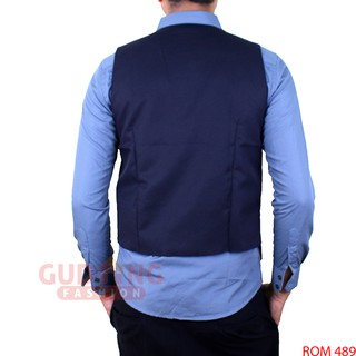 Baju Luar Pria Formal Rompi Katun - ROM 489