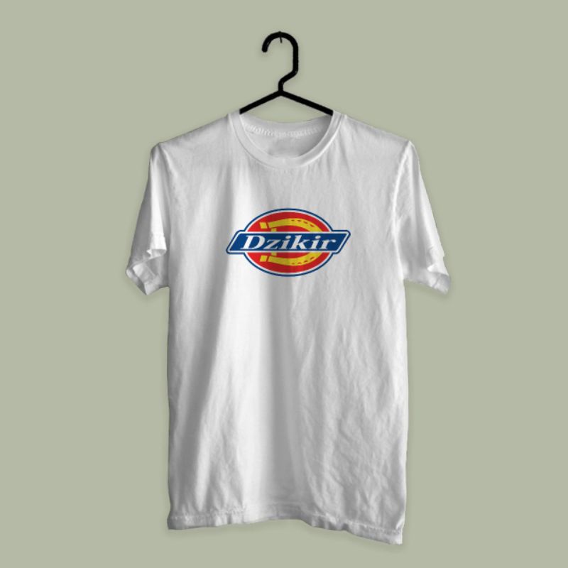 DZIKIR Original Kaos Plesetan Pria Wanita 100% Katun