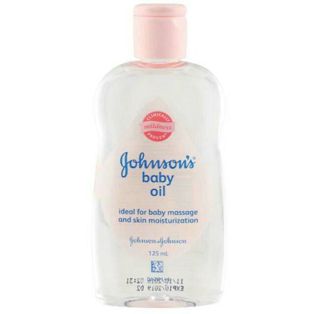 Johnsons Baby Oil 125ml / 200 ml ORIGINAL-BPOM