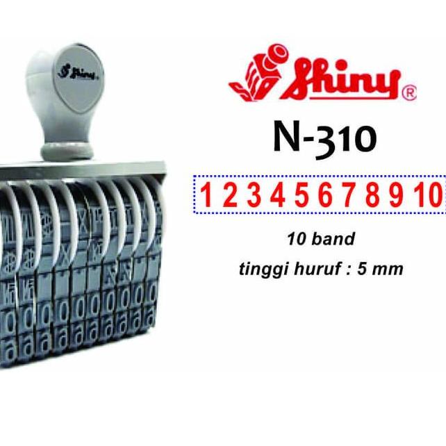 

Garansi Terpercaya Stempel Shiny N-310 N310 (Angka 10 digit)