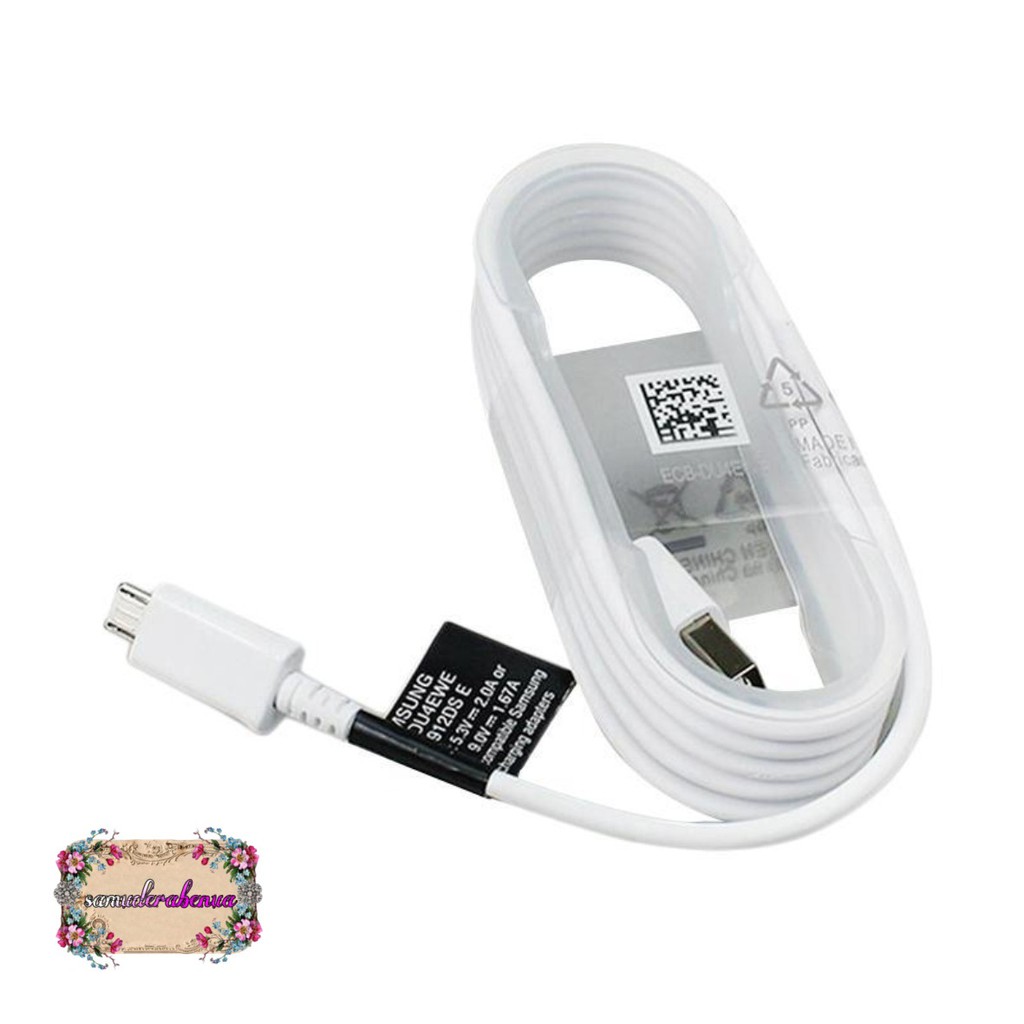 Kabel cable data Samsung NOTE4 5 S7edge J2prime J7pro grandprime original Fast Micro 1.5meter SB1051