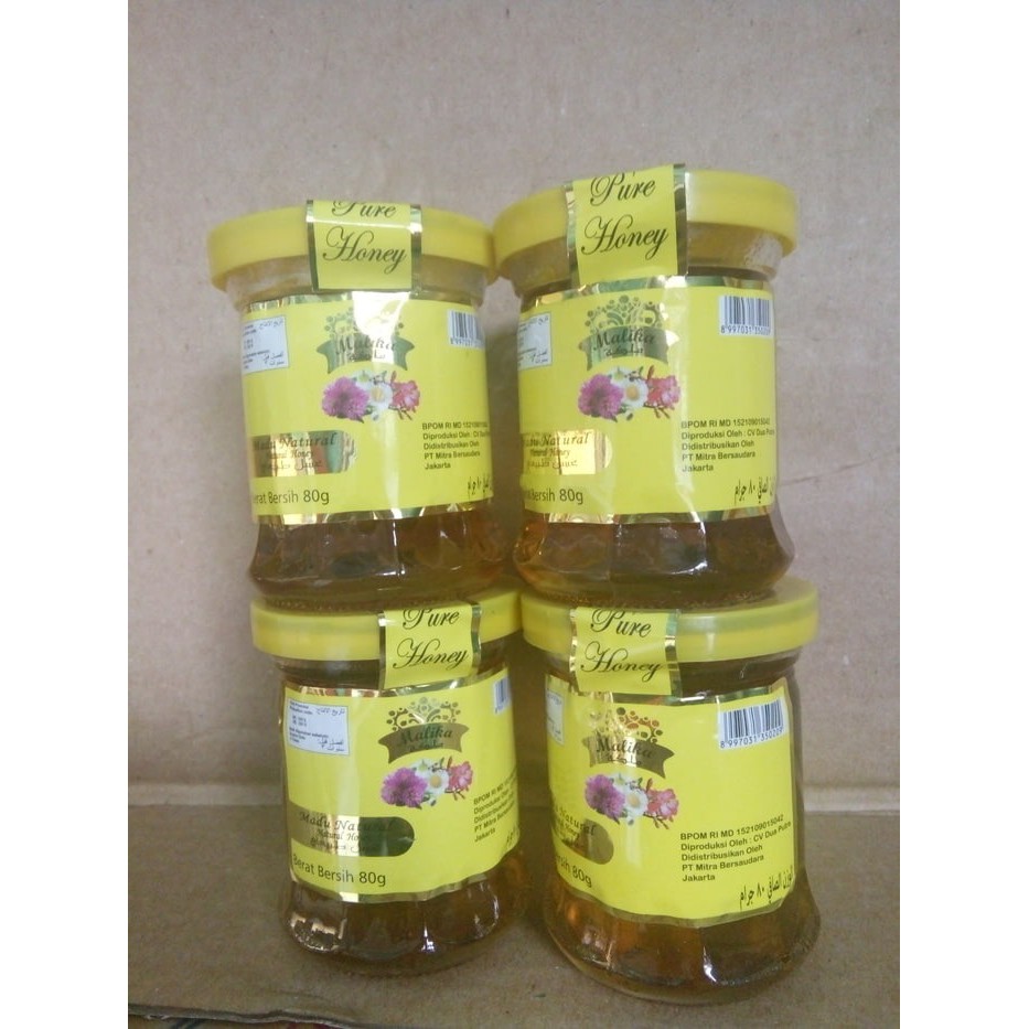 

Laris Madu Malika Natural 80 gr madu murni pure honey