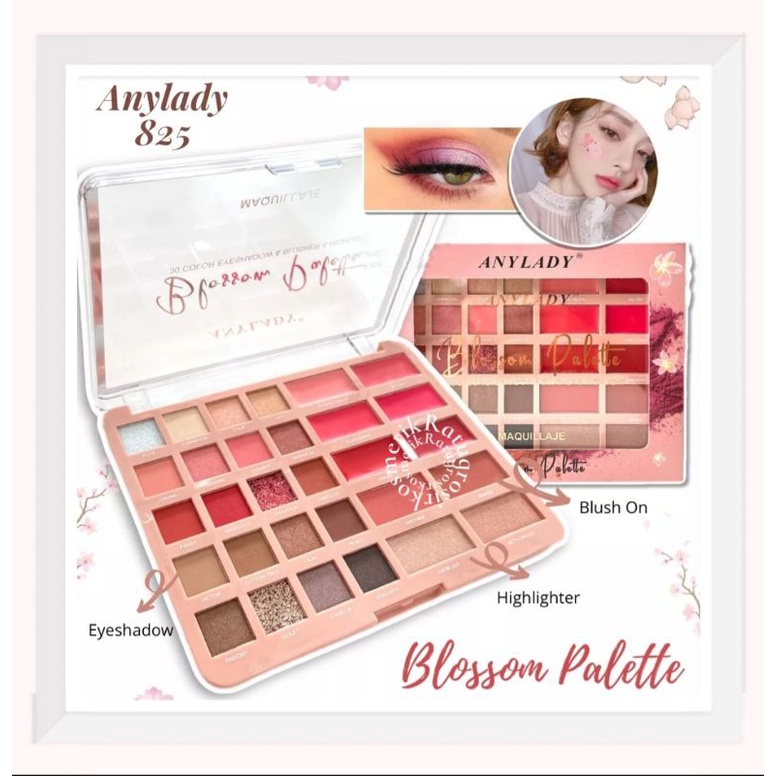 PROMO!!!EYESHADOW PALETTE ANYLADY NO.824/825/826/827