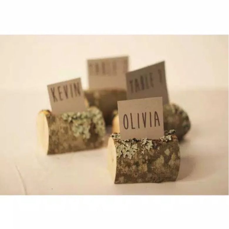 

Card holder kayu meja table name dekorasi aksesoris meja belajar kantor